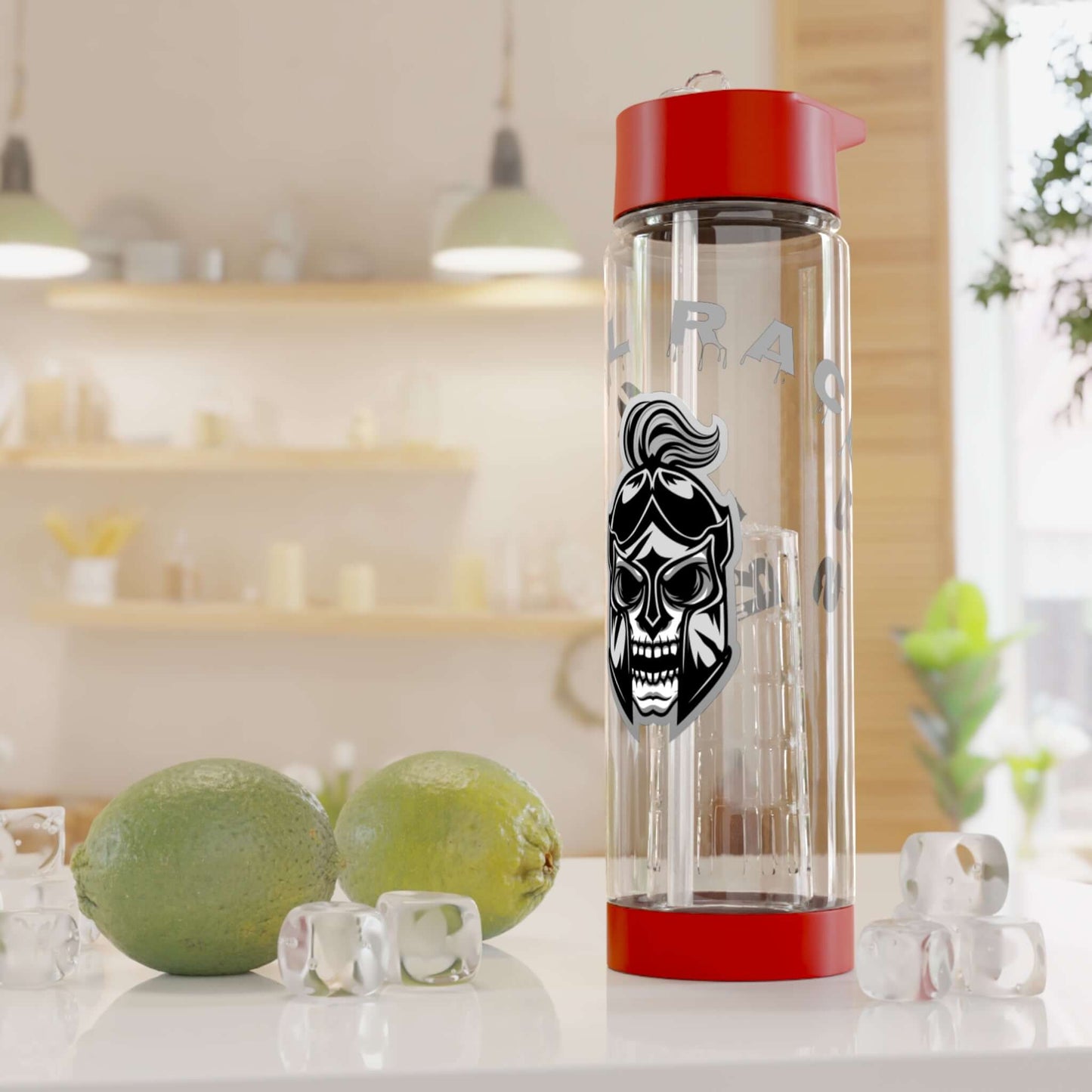 RRacers Infuser Water Bottle - Grey